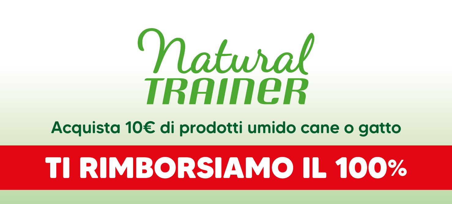 header versione mobile Natural trainer wet ti rimborsa al 100%